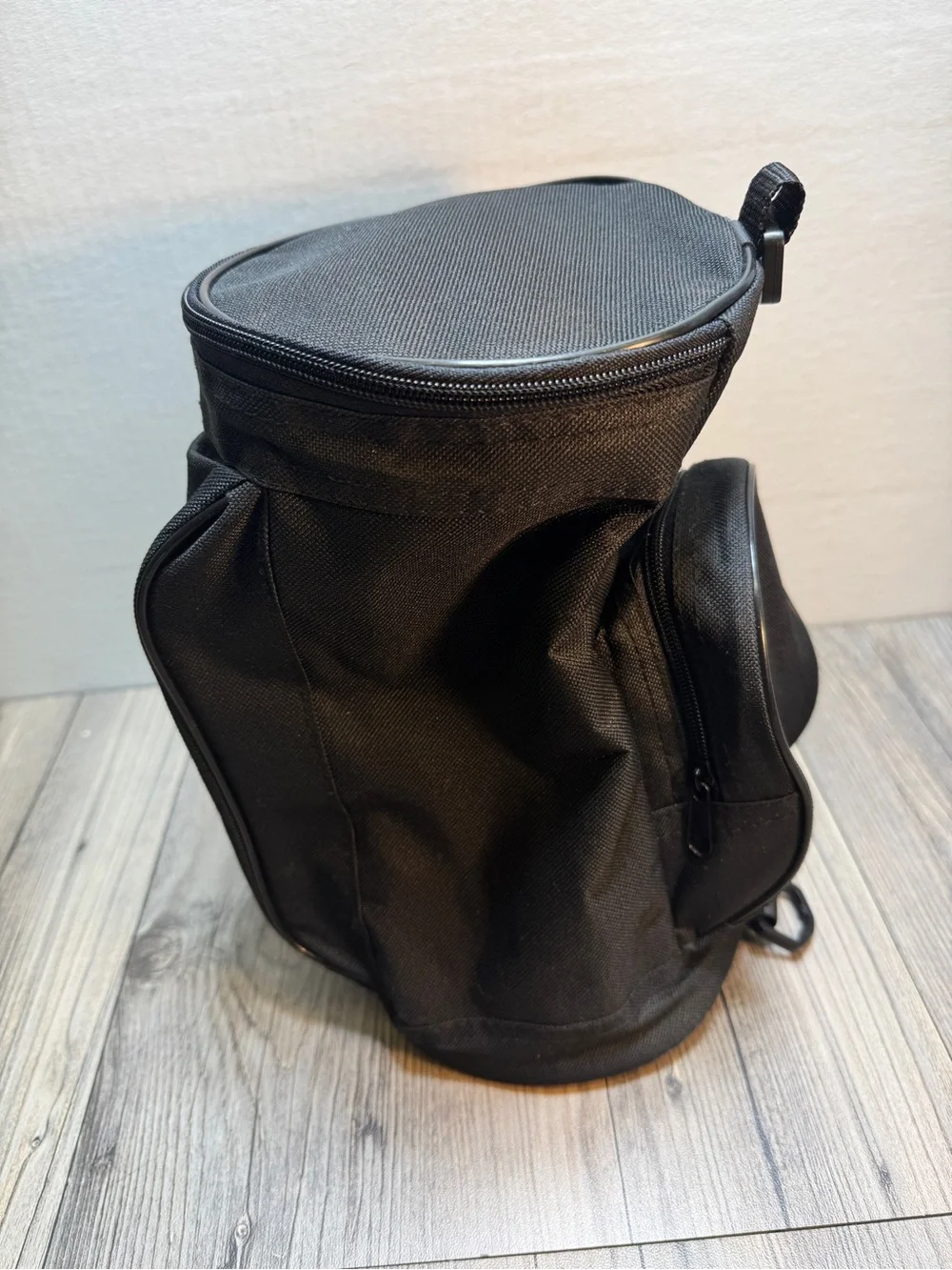 Mini Golf Bag Shaped Insulated Cooler Bag Black With Elite Golf Club Logo